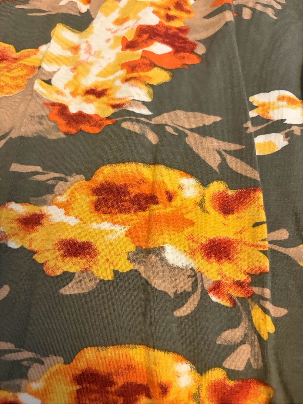 NWT Women’s SMALLSHOW Sleeveless Green Floral Maternity Nursing Dress Size XL - Picture 4 of 9